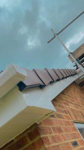 Fascia soffit and guttering