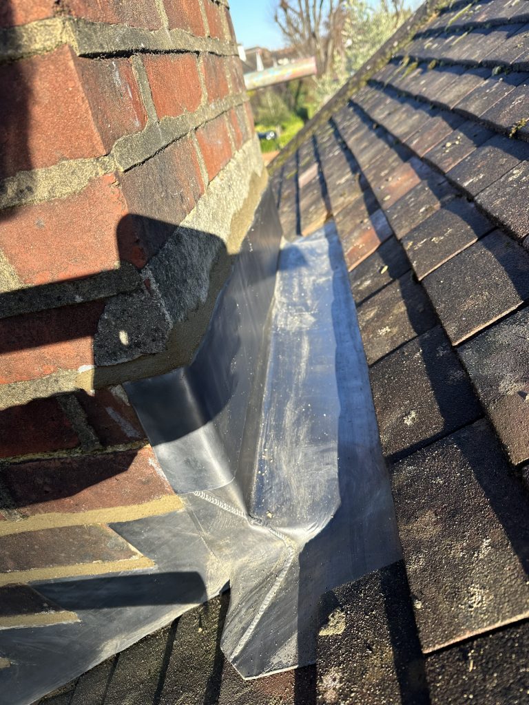 lead flashing chimney