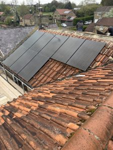 Thirsk clay pan tiled roof north yorkshire