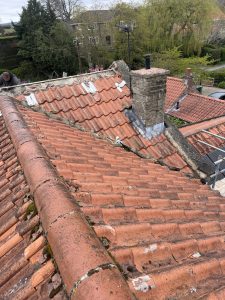 Thirsk clay pan tiled roof north yorkshire