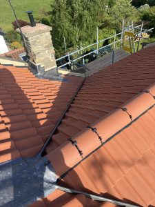 Thirsk clay pan tiled roof north yorkshire