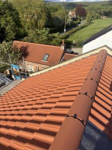 Thirsk clay pan tiled roof north yorkshire