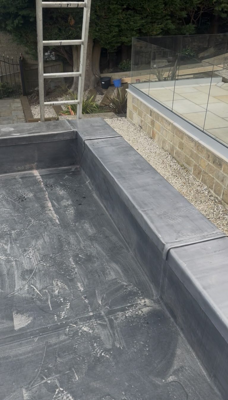 lead capping on parapet wall north yorkshire