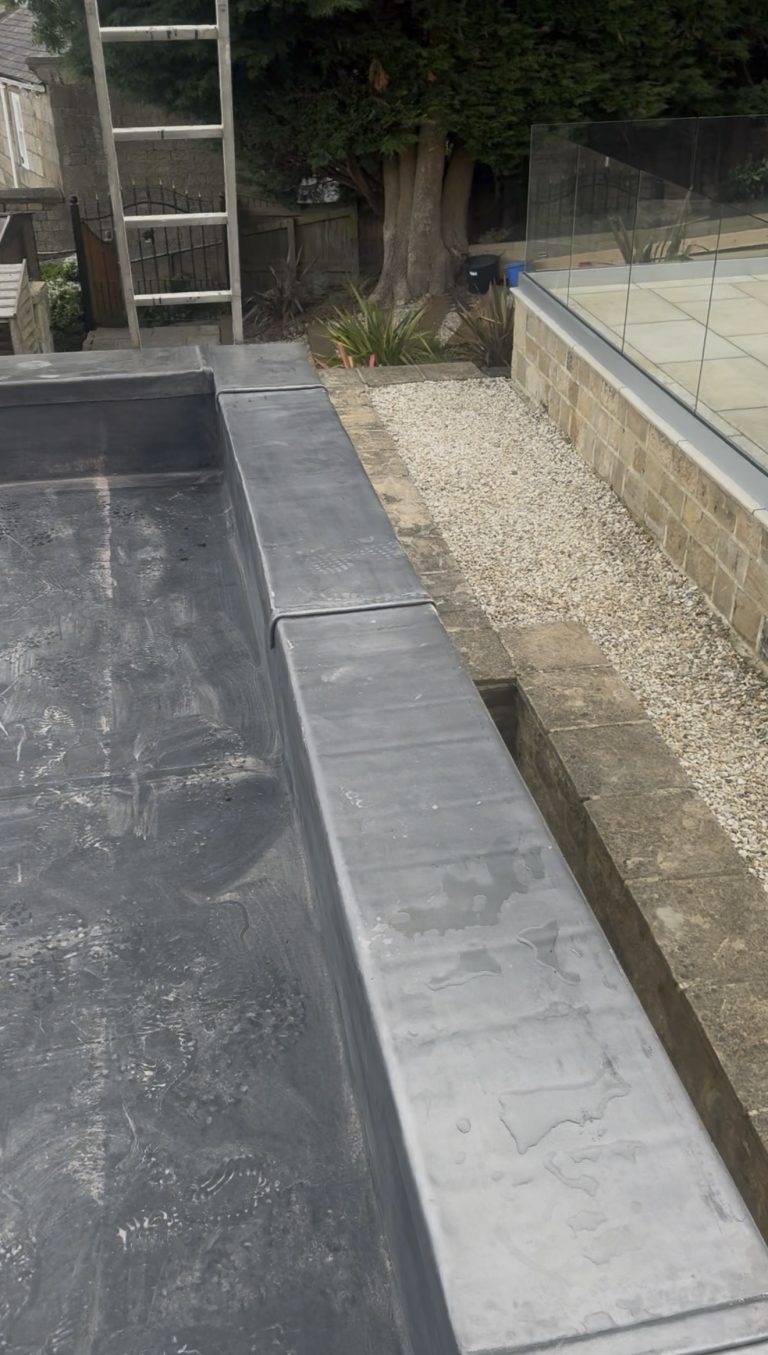 lead capping on parapet wall north yorkshire