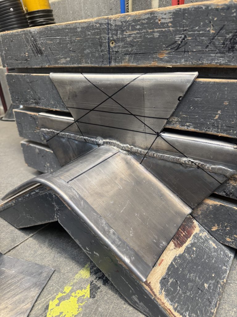 code 4 lead step flashing saddle